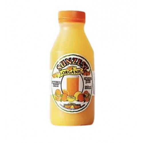 Sunzest Organic Orange Juice - 375ml